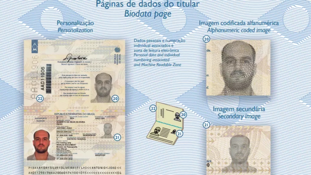 Com mais itens de seguran&ccedil;a, novo passaporte come&ccedil;a a ser emitido pela PF 