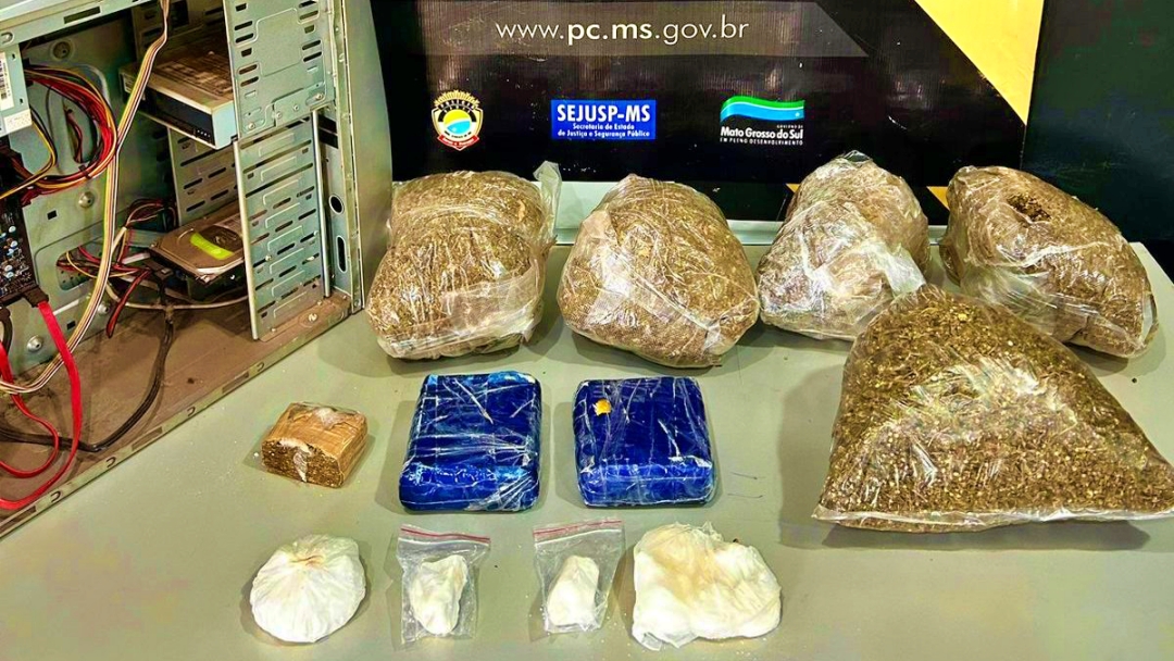 Ao apurar den&uacute;ncias de maus-tratos a animal, Pol&iacute;cia Civil descobre dep&oacute;sito de drogas em Dourados