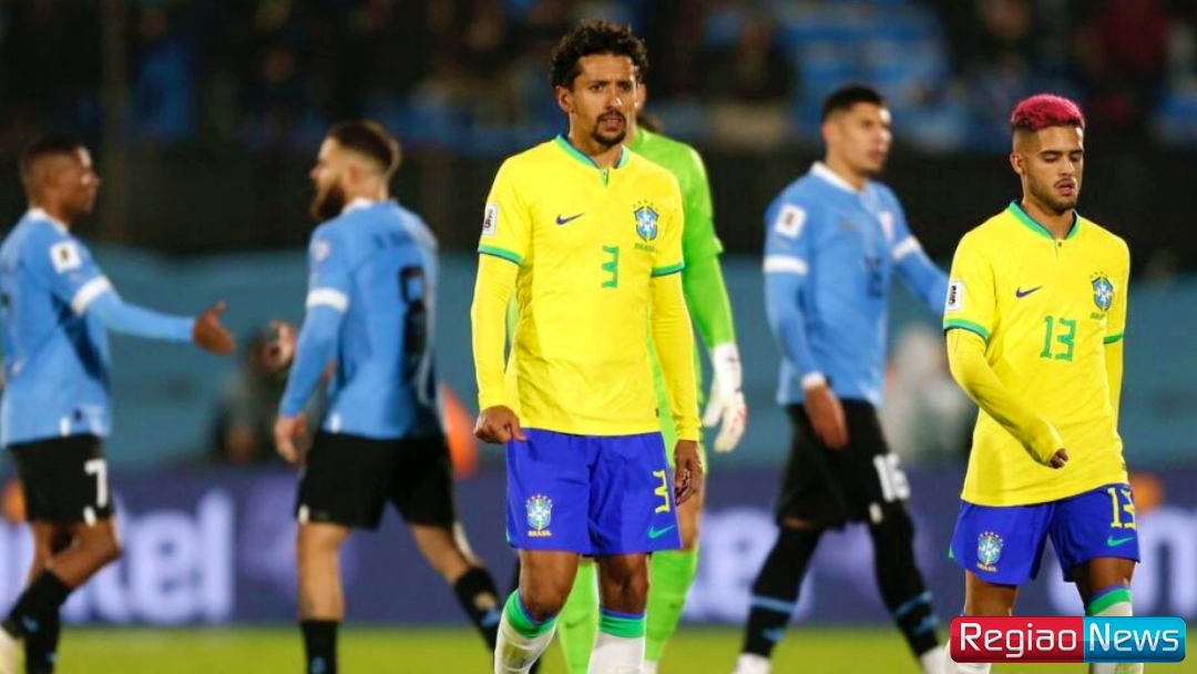 Na pior apresentação com Diniz, Brasil perde para o Uruguai em jogo marcado  por lesão de Neymar