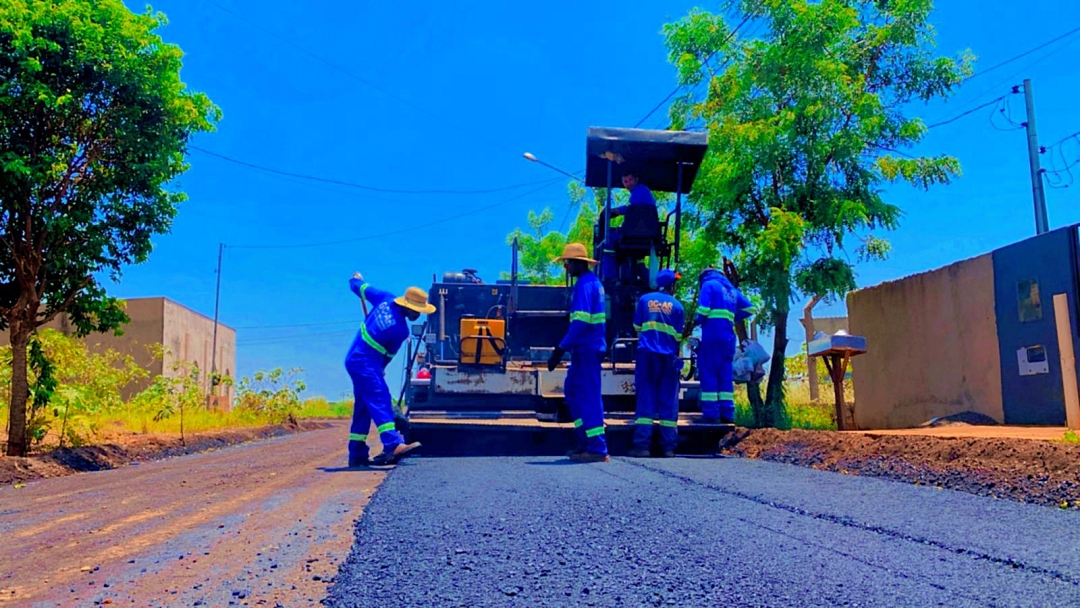 Prefeitura iniciou as obras de asfalto no Campina Ipacaray