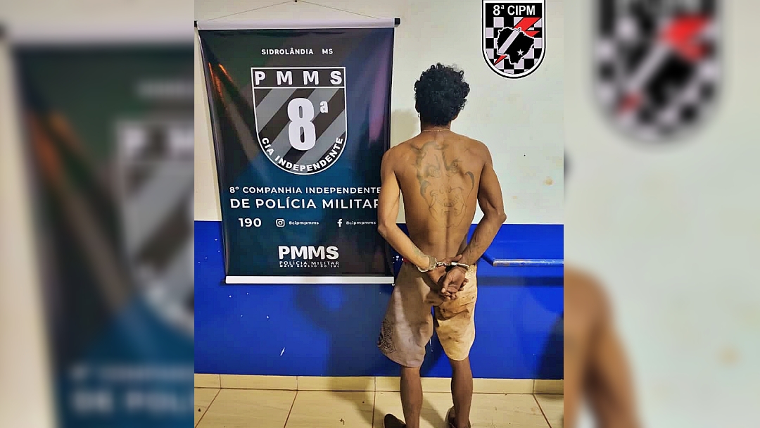 PM recaptura foragido condenado a 12 anos de pris&atilde;o por homic&iacute;dio