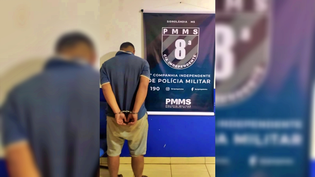 PM prende homem que tentou matar a facadas a mulher, a enteada e o ex-marido da v&iacute;tima 