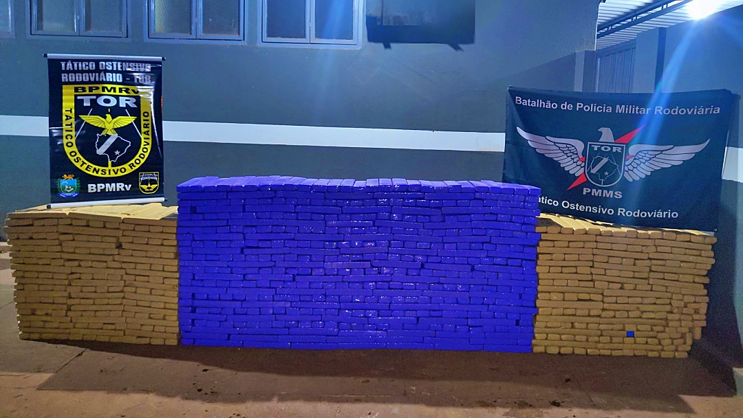 Homem &eacute; preso com mais de 1 tonelada de droga que entregaria em Dourados