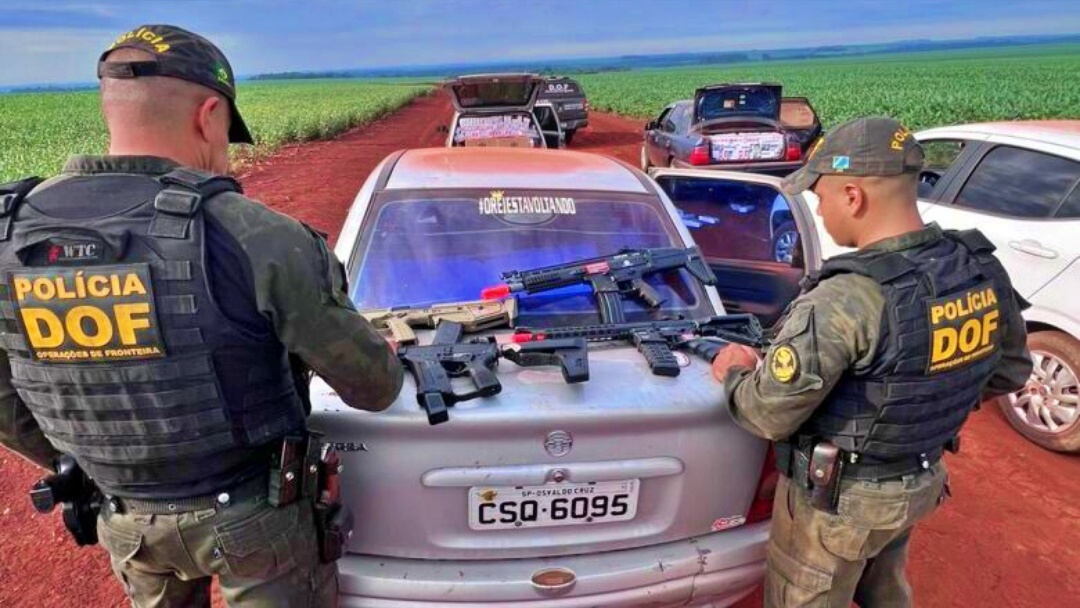 A&ccedil;&atilde;o apreende comboio com mais de R$ 1 milh&atilde;o em mercadorias ilegais 