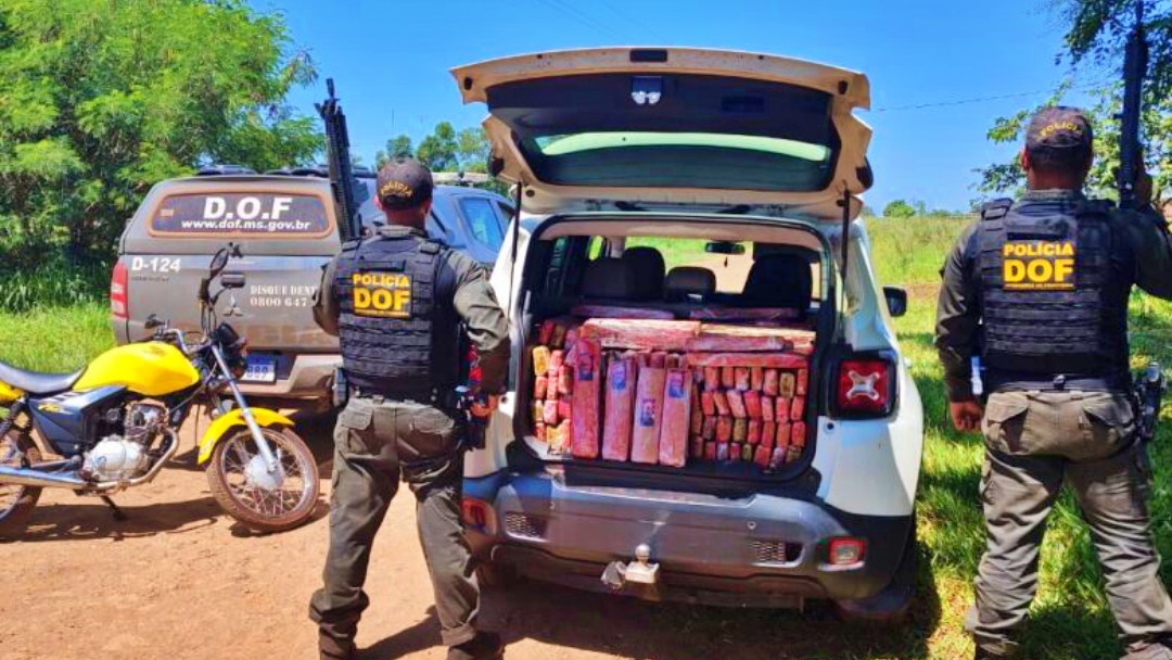 Maconha que seguia para S&atilde;o Paulo &eacute; apreendida no Assentamento Itamarati