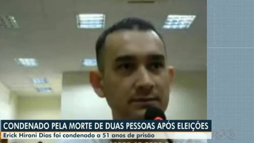 Bolsonarista condenado a 51 anos por matar apoiadores de Lula