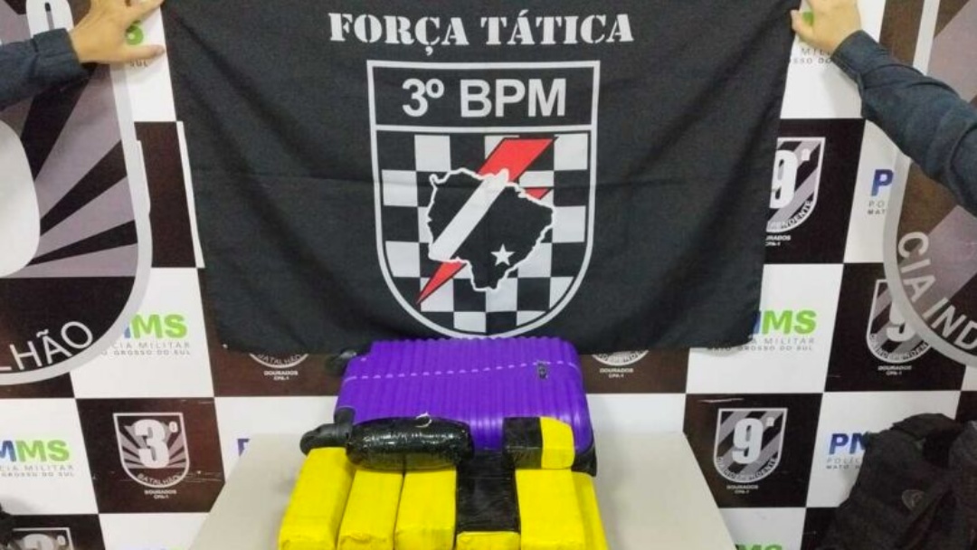 Mineiro &eacute; preso com drogas, que seria levada para Campinas