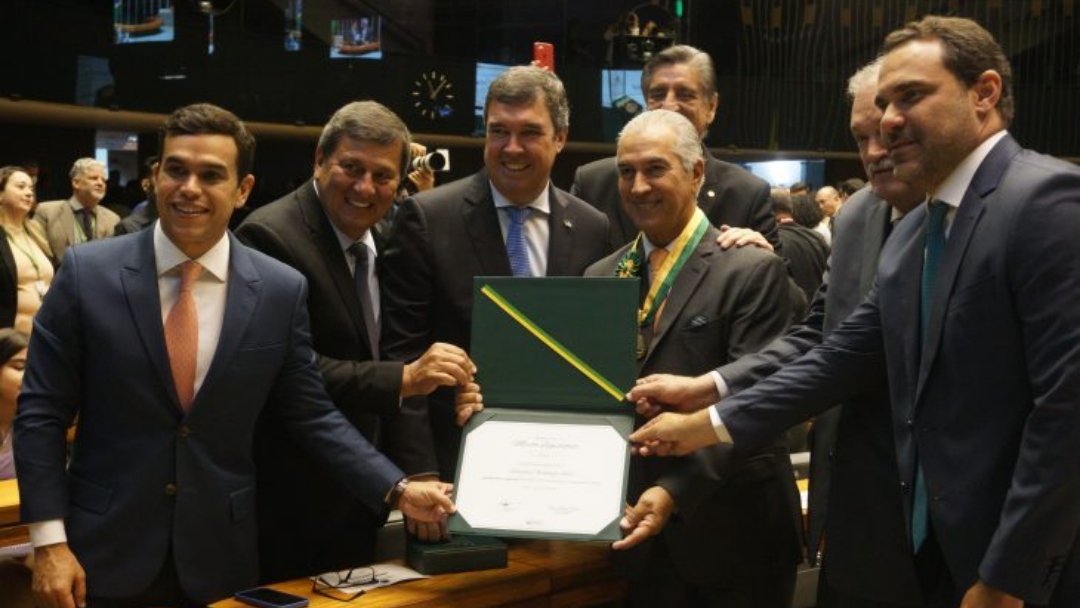 Mato Grosso do Sul &eacute; destaque no Congresso com mais alta honraria da C&acirc;mara Federal