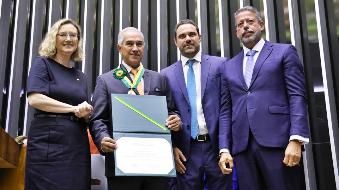 Mato Grosso do Sul &eacute; destaque no Congresso com mais alta honraria da C&acirc;mara Federal