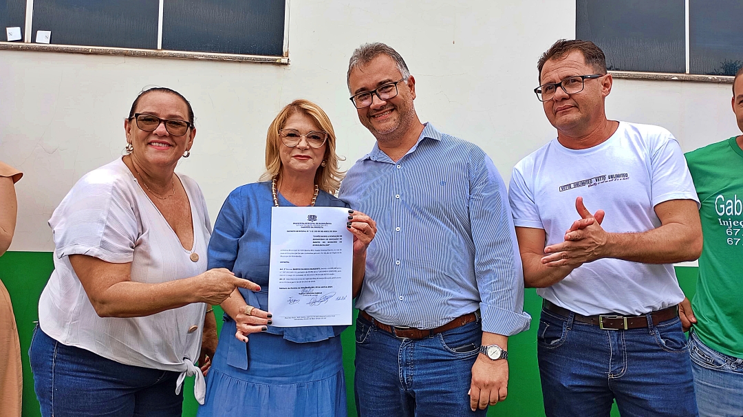 Com 28 anos de magist&eacute;rio, professor M&aacute;rcio Marqueti toma posse na Educa&ccedil;&atilde;o