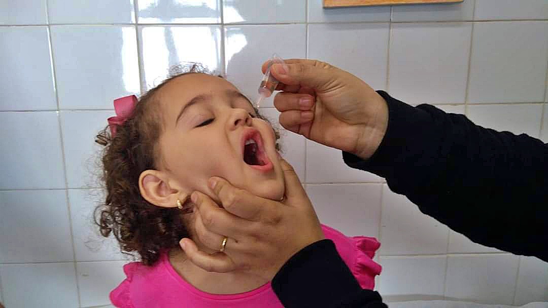 Sa&uacute;de inicia nesta 2&ordf;-feira vacina&ccedil;&atilde;o contra polio com meta de imunizar 3.503 crian&ccedil;as