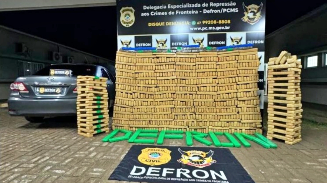 Maconha avaliada em R$ 2 milh&otilde;es &eacute; apreendida resid&ecirc;ncia em Dourados