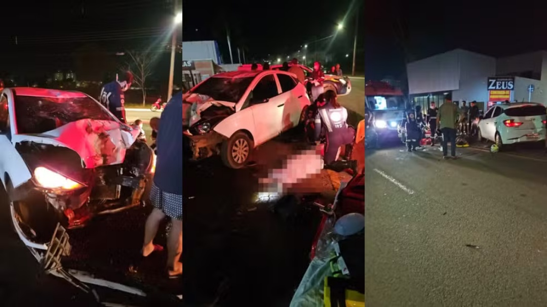 Motociclista morre ap&oacute;s tentar ultrapassagem proibida 