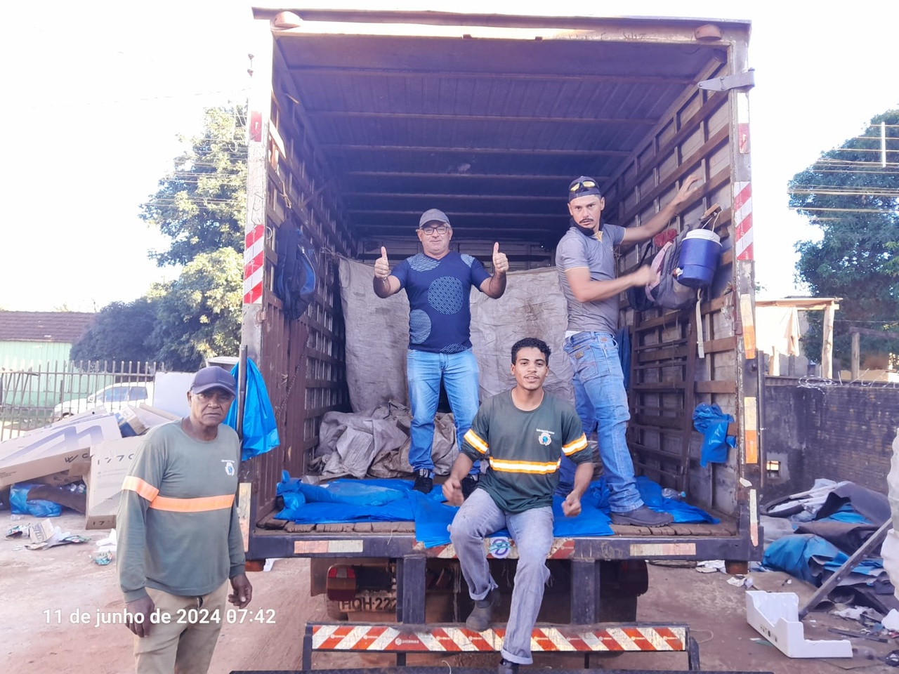 Em um ano, recicl&aacute;vel recolhido saltou de 2,3 mil Kg para 16,5 mil Kg