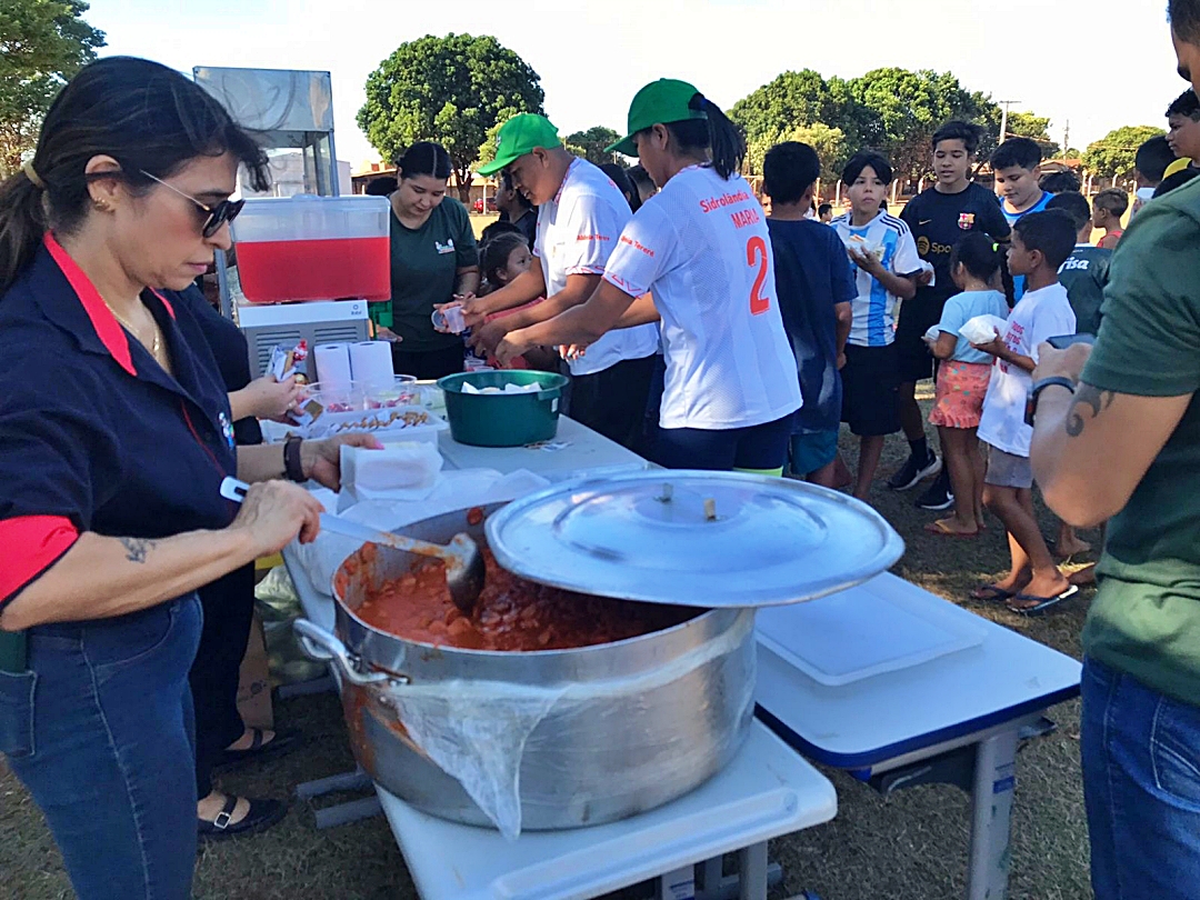 Nutrimais Atacado promove evento social para crian&ccedil;as da Aldeia Terer&eacute;