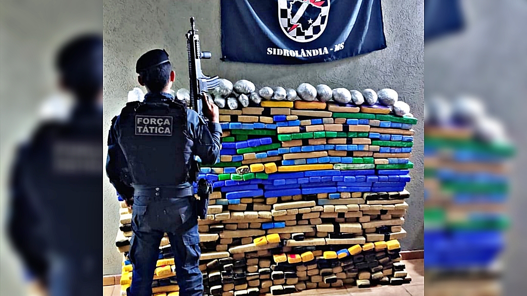 PM d&aacute; preju&iacute;zo de R$ 1,5 milh&atilde;o com apreens&atilde;o de quase 660 kg de drogas