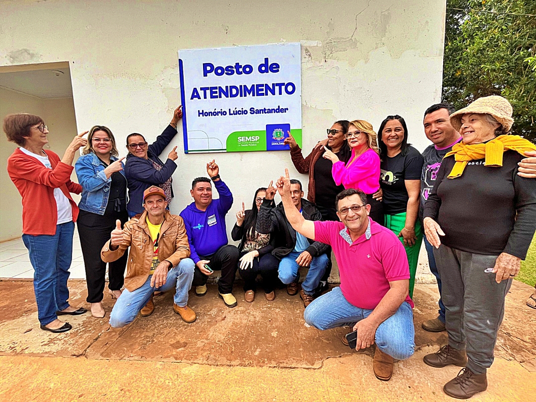 Posto de Sa&uacute;de e Academia s&atilde;o entregues no Assentamento Che Guevara