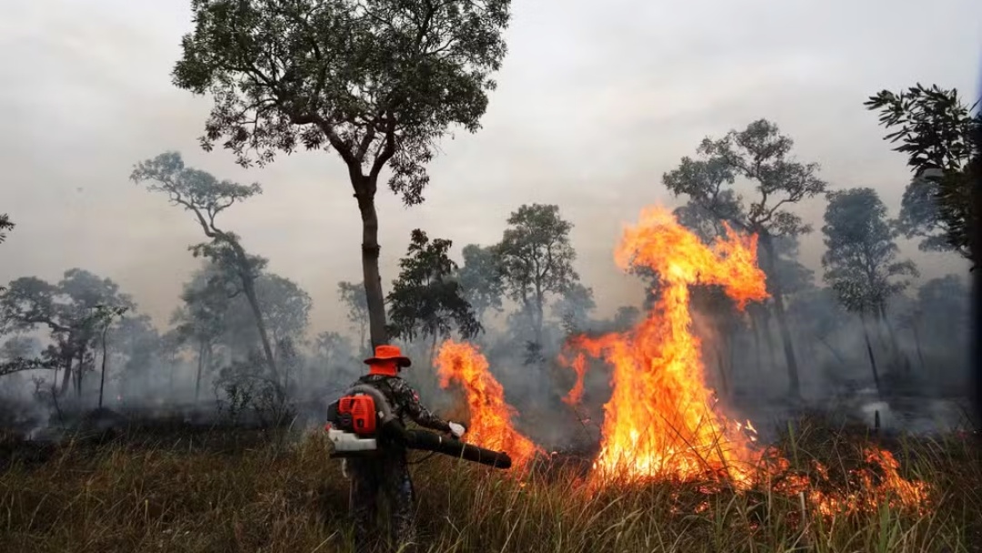 Militares que atuaram no RS ajudam a combater os inc&ecirc;ndios no Pantanal