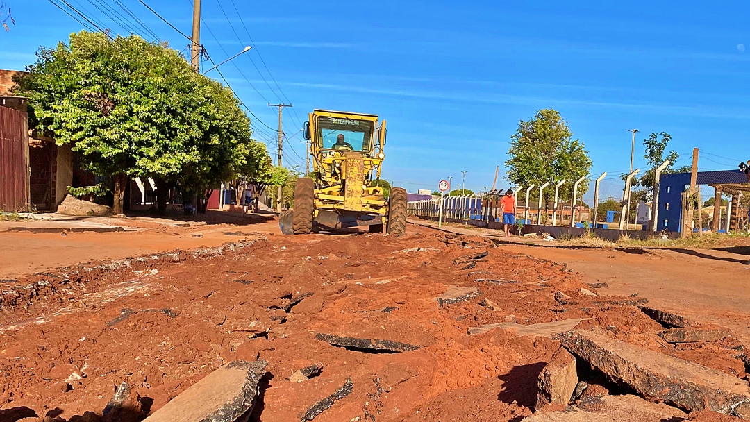 Prefeitura refaz trecho do asfalto na Hugo Yule para n&atilde;o ter que devolver R$ 1,5 milh&atilde;o