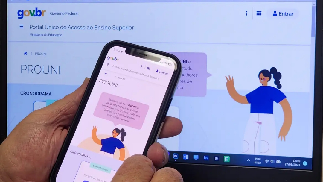 Inscri&ccedil;&otilde;es gratuitas para Prouni de 2024 terminam nesta sexta-feira