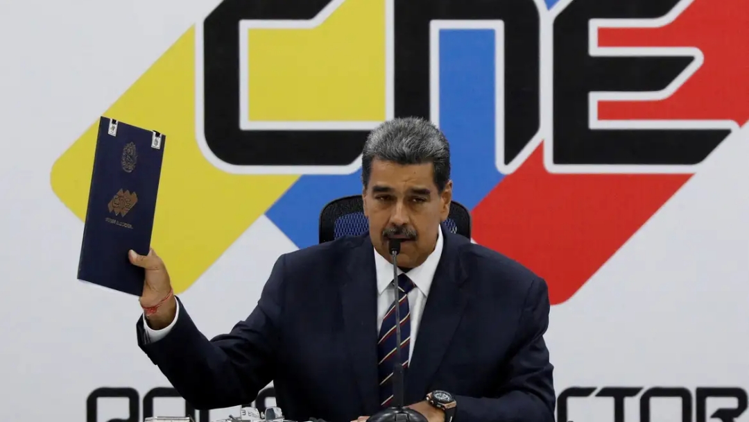 Com 96% das urnas apuradas, segundo boletim do CNE d&aacute; 51,9% a Maduro