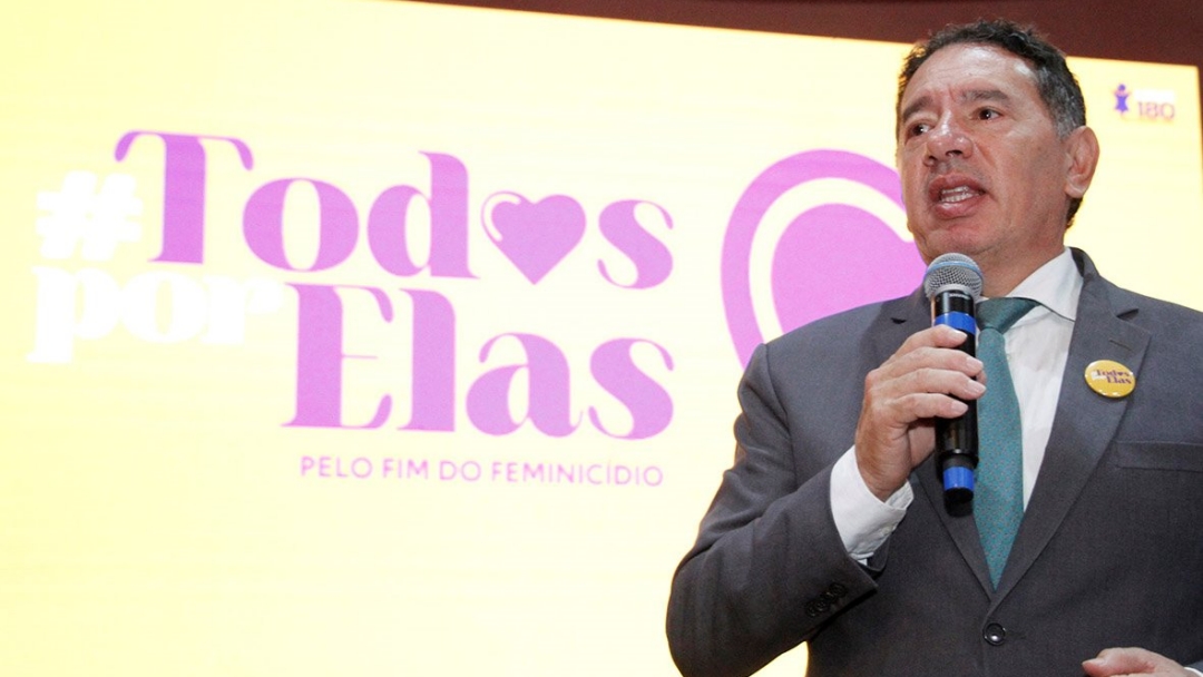 Gerson Claro destaca mobiliza&ccedil;&atilde;o contra o feminic&iacute;dio na campanha #TodosPorElas