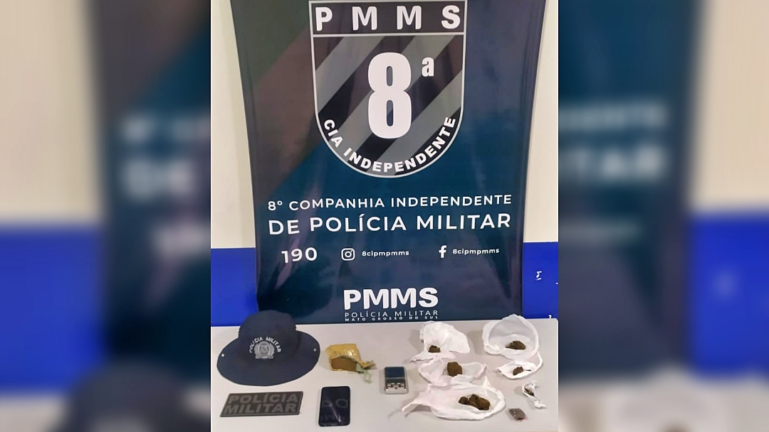 PM prende funcion&aacute;rio com droga para vender aos colegas durante o expediente