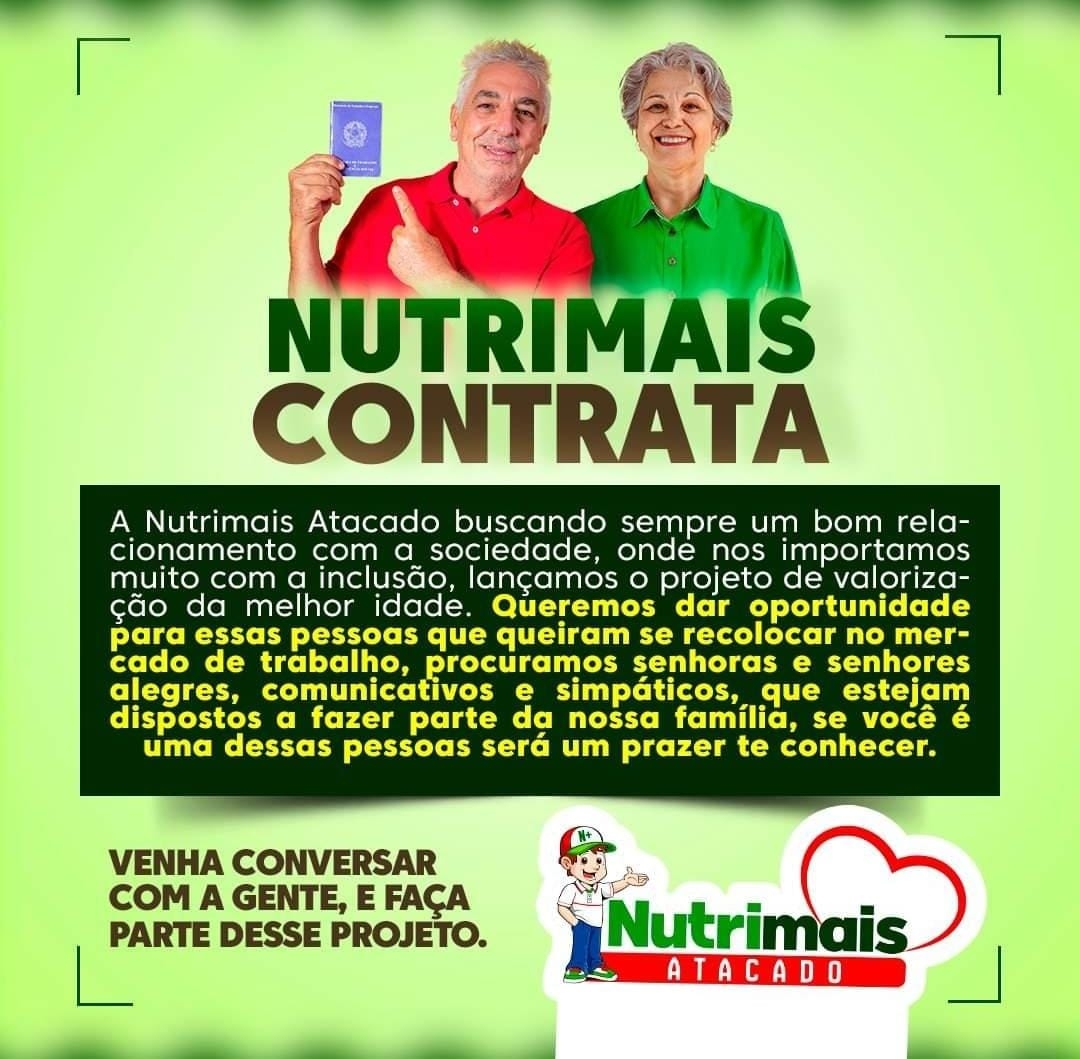 NutriMais Atacado abre novas vagas em 7 setores; veja oportunidades de emprego