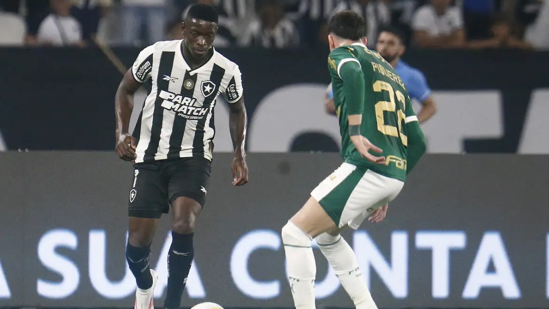 Botafogo recebe Palmeiras no primeiro jogo das oitavas 