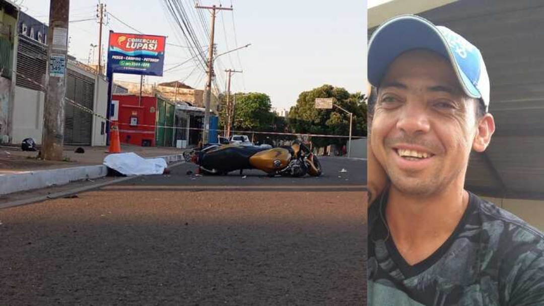 Motociclista que morreu ap&oacute;s bater em poste da Avenida Bandeirantes &eacute; identificado