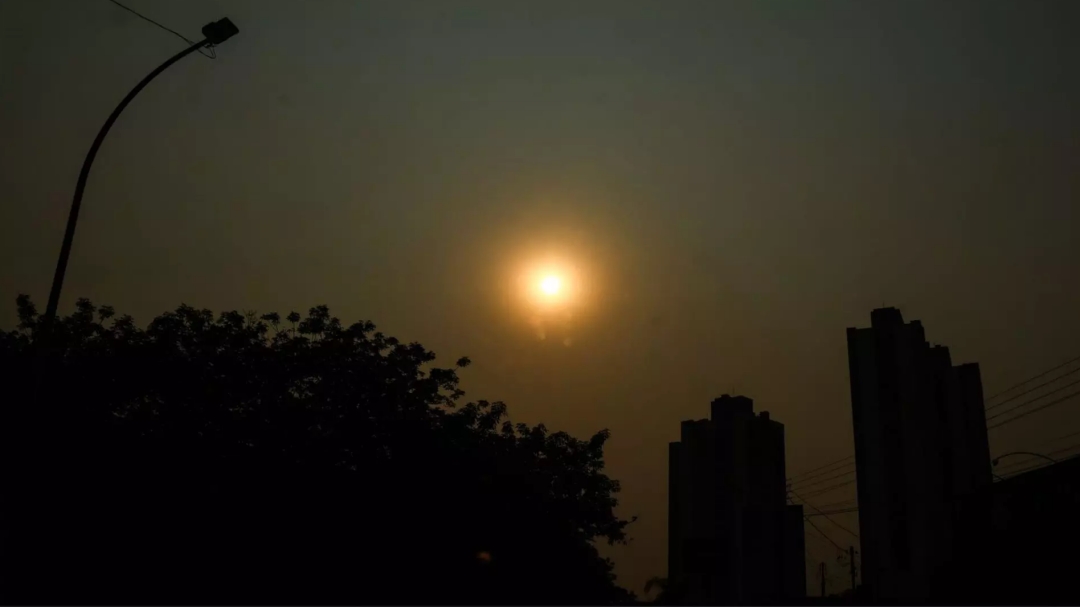 Com névoa seca, temperaturas podem ultrapassar os 40°C nesta segunda-feira