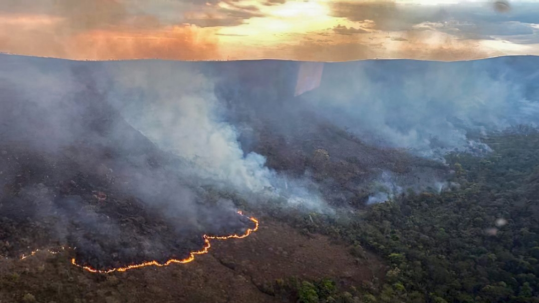 Brasil concentra 76% dos inc&ecirc;ndios na Am&eacute;rica do Sul