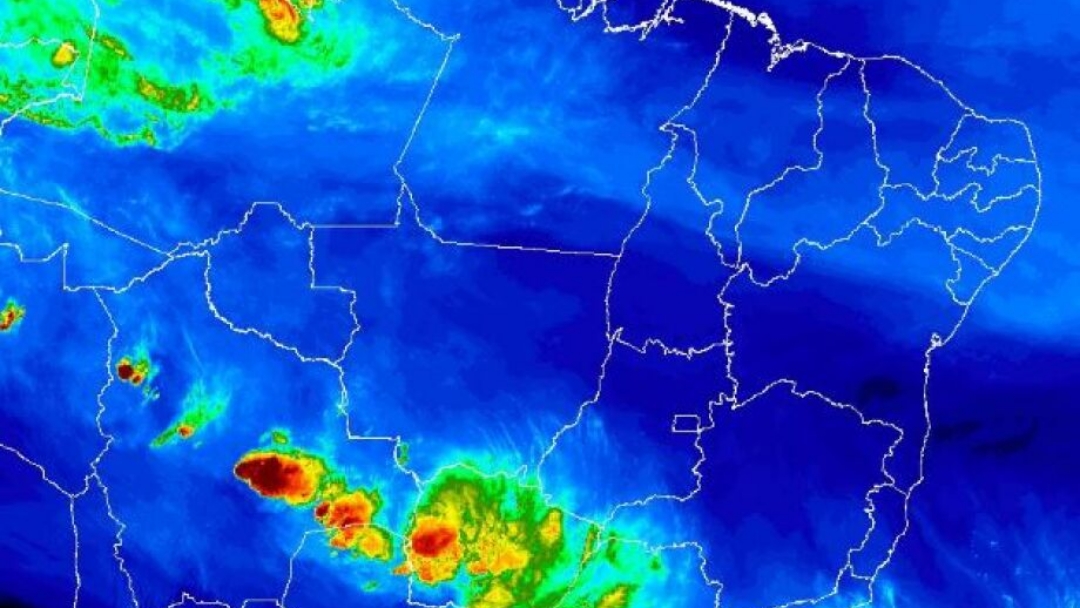 S&aacute;bado amanhece com chuva no pantanal e sul de MS