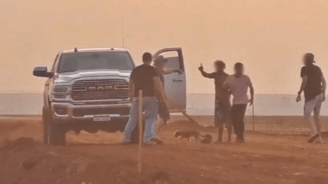 Tr&ecirc;s homens s&atilde;o presos por incendiar lavouras em S&atilde;o Gabriel do Oeste