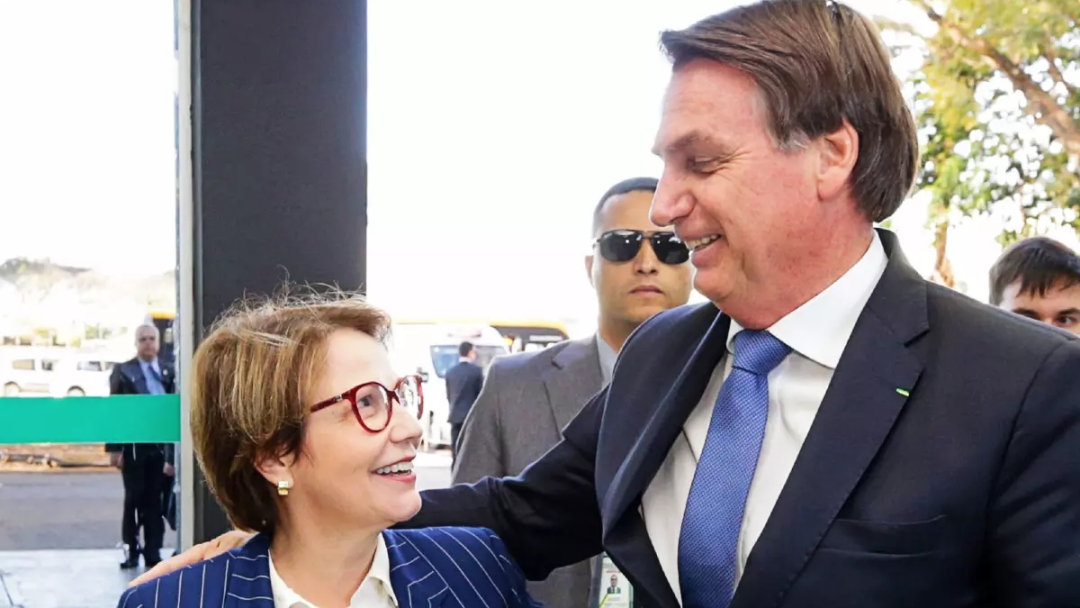 Bolsonaro e Tereza se re&uacute;nem nesta semana ap&oacute;s Adriane liderar vota&ccedil;&atilde;o no 1&ordm; turno 