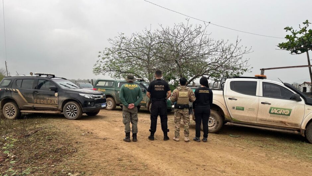 PF cumpre mandados durante investigação de incêndios criminosos na região do Pantanal