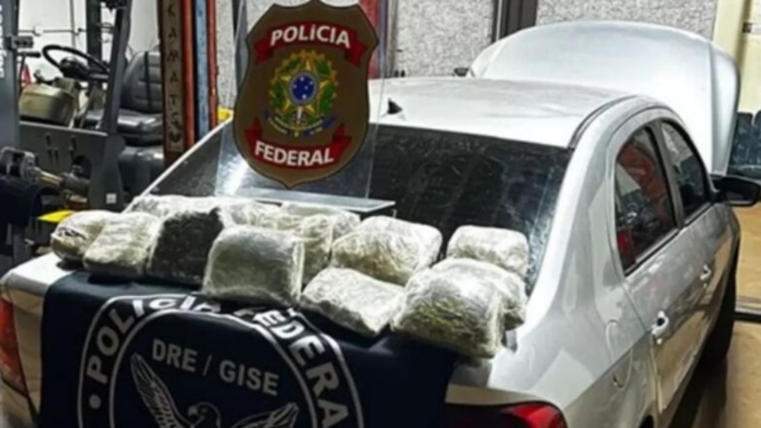 PF apreende &lsquo;supermaconha&rsquo; com motorista em posto de combust&iacute;vel