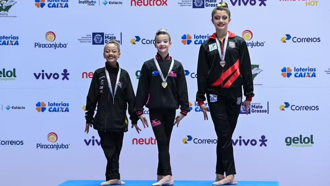 Ginasta de MS conquista ouro in&eacute;dito em Torneio Nacional