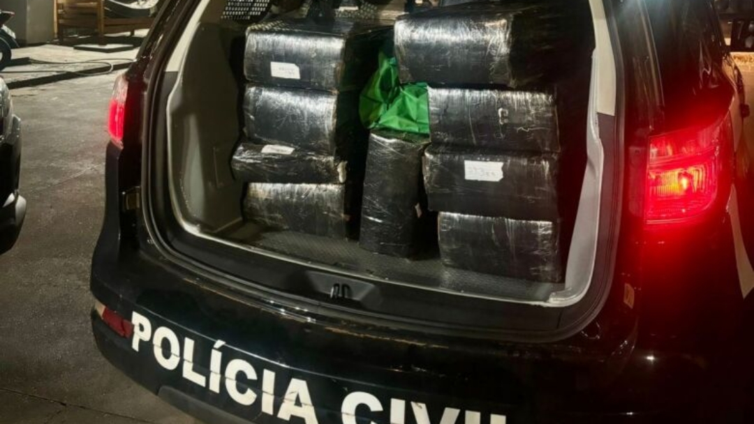 Homem &eacute; preso em Navira&iacute; com 250 kg de maconha 