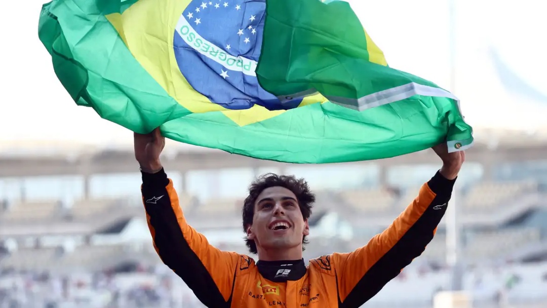 Gabriel Bortoleto &eacute; campe&atilde;o da F&oacute;rmula 2 na temporada 2024