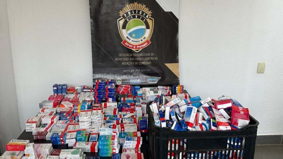 Farmácia vendia medicamentos proibidos na região central de Campo Grande
