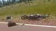 Motociclista morre ap&oacute;s colidir com carro na rodovia MS-164