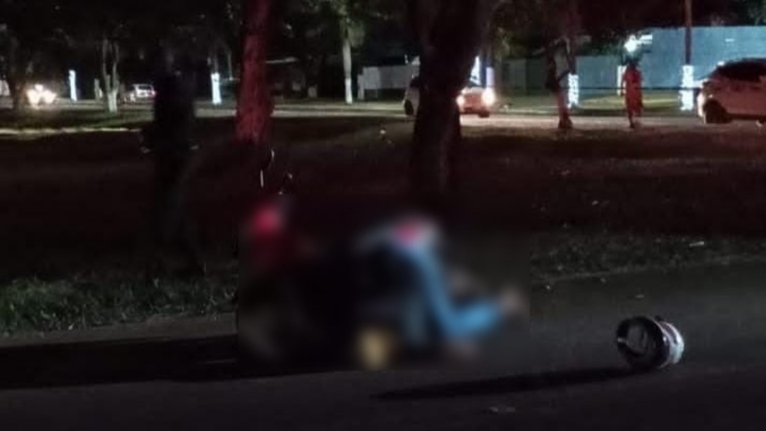 Motociclista assassinado em Coronel Sapucaia levou tiros no rosto