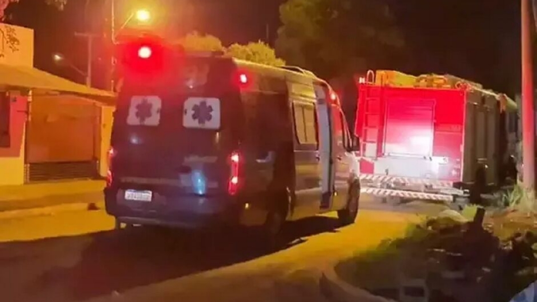 Mãe e a filha de um ano tem queimaduras em 90% do corpo com explosão de chapa