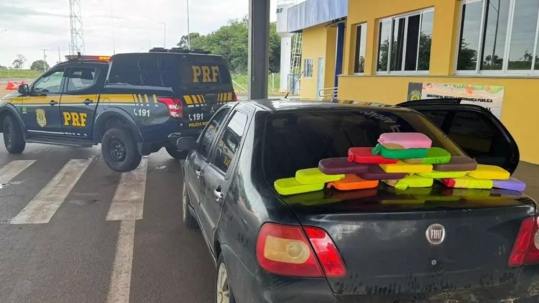 Motorista &eacute; preso em MS com 16 kg de coca&iacute;na que levaria a Minas Gerais
