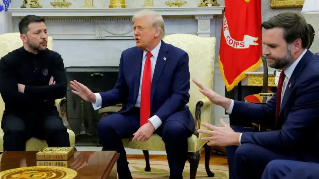 Trump discute com Zelenski, que deixa Casa Branca sem acordo 