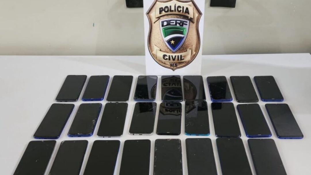 Celulares furtados da Secretaria de Saúde e vendidos por servidor são recuperados