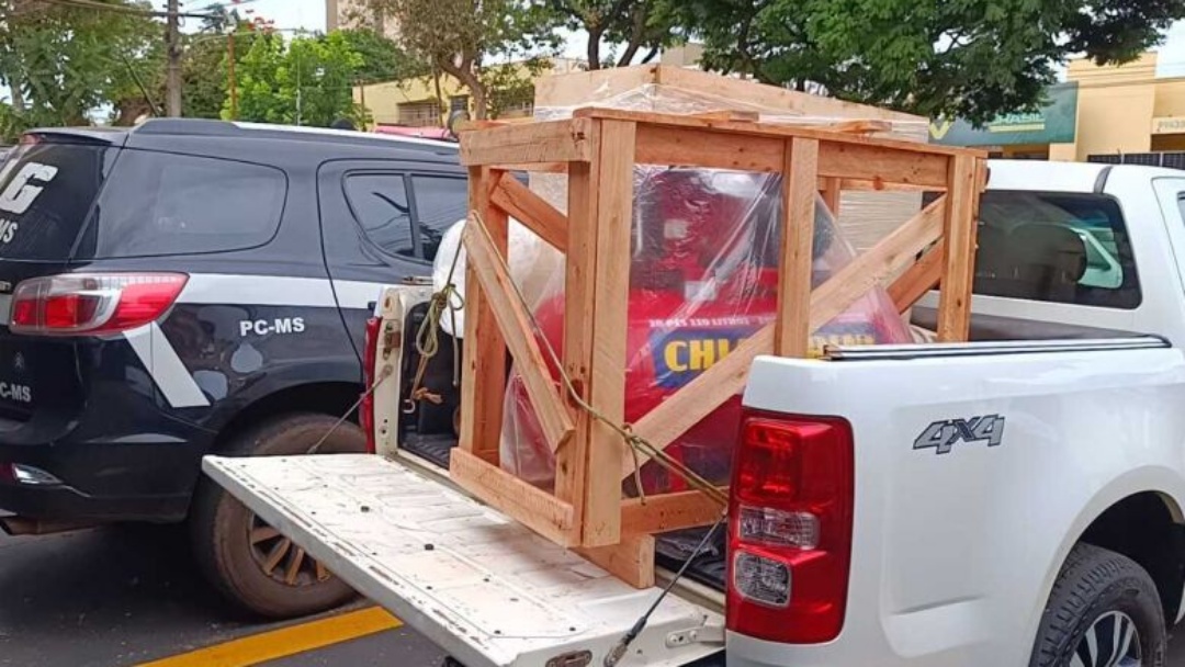 Quadrilha escondia drogas em caixas de equipamentos para enviar para outros Estados