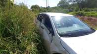 Acidente entre caminh&atilde;o-ca&ccedil;amba e carro na BR-158 deixa tr&ecirc;s feridos