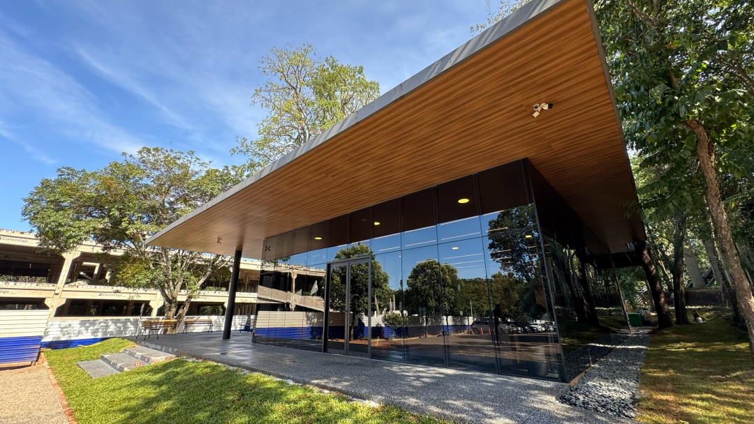 Gerson inaugura refeitório e confirmou para junho entrega da 1ª etapa do estacionamento